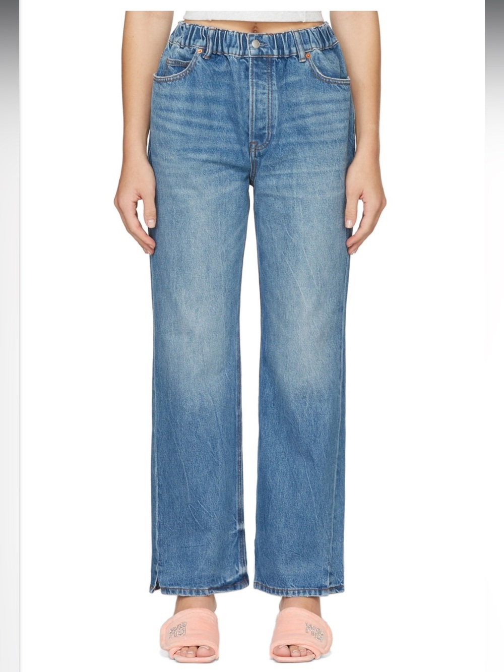 Alexander Wang Pull on Denim Jeans